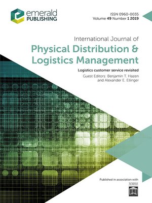cover image of International Journal of Physical Distribution & Logistics Management, Volume 49, Number 1